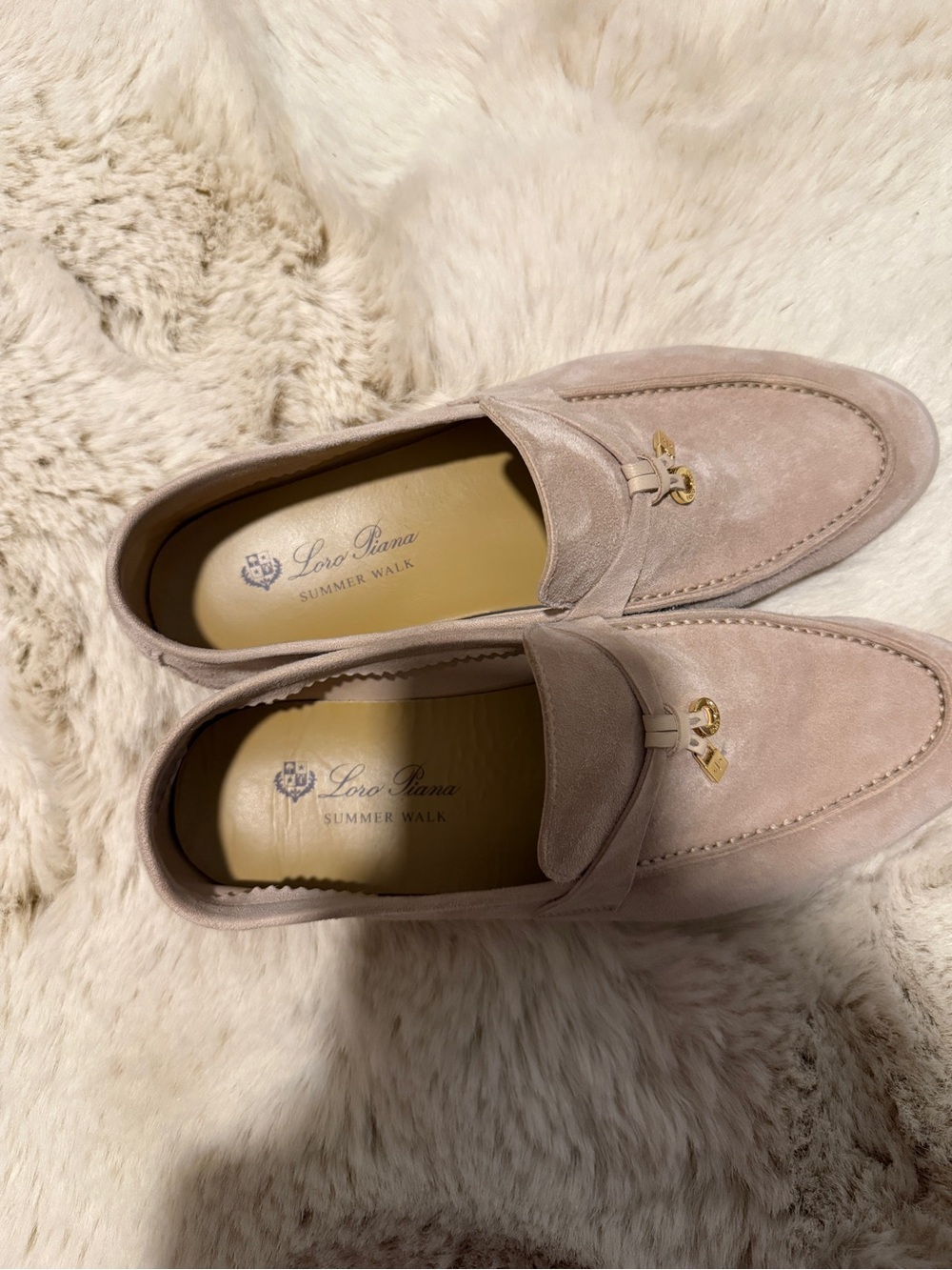 Loro Piana Suede Loafers
